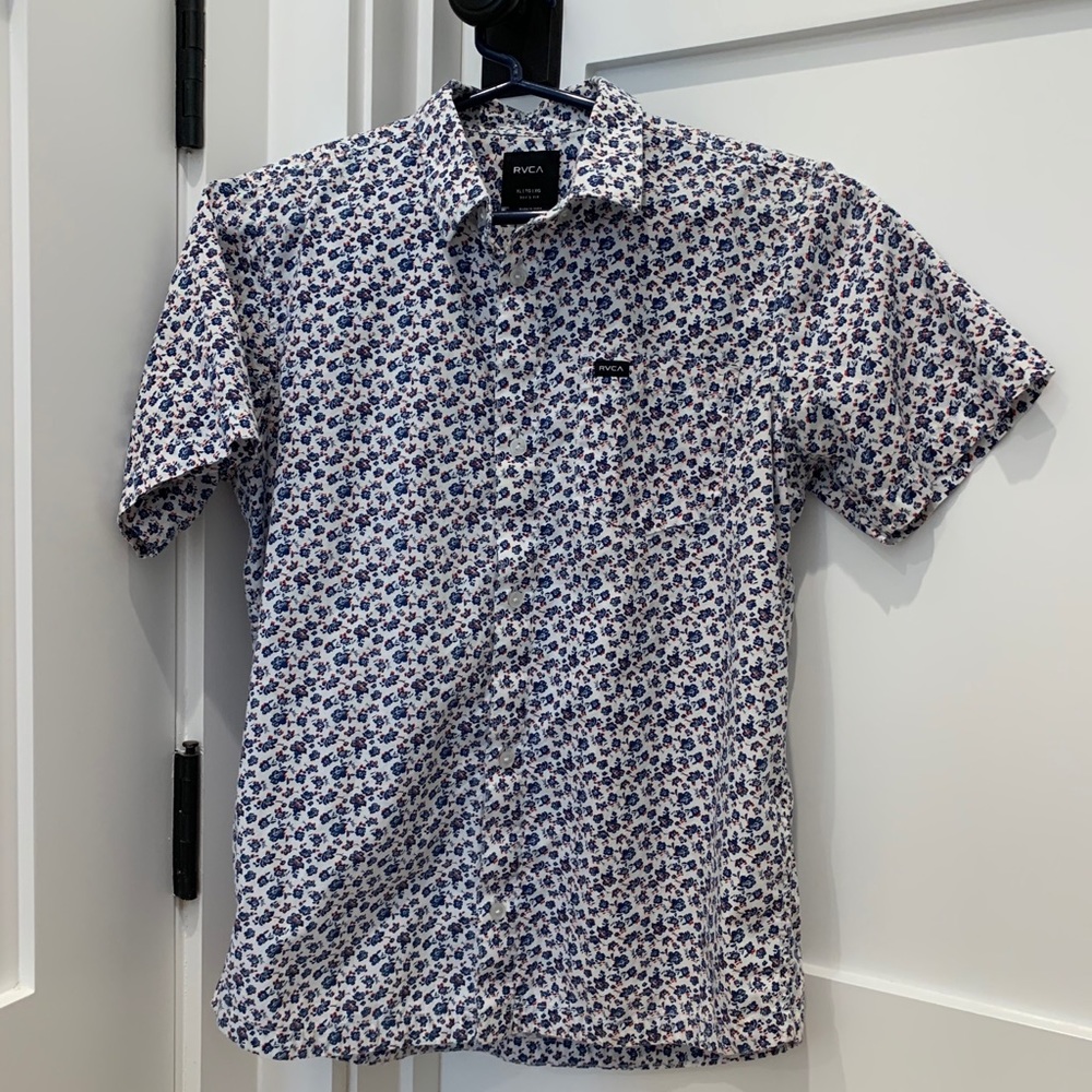 RVCA boys short sleeve shirt